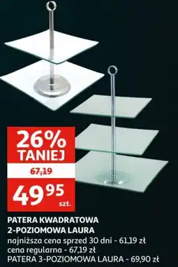 Auchan Patera kwadratowa 2-poziomowa laura oferta