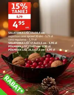 Auchan Salaterka liść 14x10,5 cm oferta
