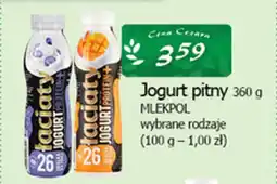 Cezar Delikatesy Jogurt pitny mlekpol oferta