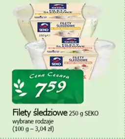 Cezar Delikatesy Filety śledziowe seko oferta