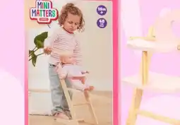 Action Drewniane krzesło dla lalek Mini Matters oferta