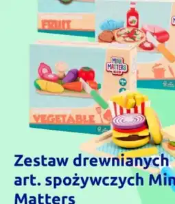 Action Zestaw drewnianych art. spożywczych Mini Matters oferta