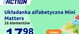 Action Układanka alfabetyczna Mini Matters oferta