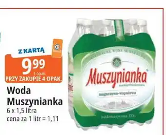Woda niegazowana Muszynianka