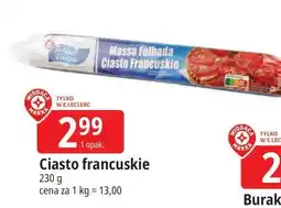 E.Leclerc Ciasto francuskie Wiodąca Marka Tablier Blanc oferta