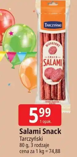 E.Leclerc Kabanowy salami wieprzowe Tarczyński oferta