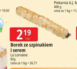 E.Leclerc Borek ze szpinakiem La Lorraine oferta