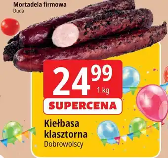 E.Leclerc Kiełbasa klasztorna Dobrowolscy oferta