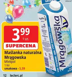 E.Leclerc Maślanka stracciatella Mrągowska oferta