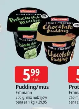 E.Leclerc Pudding czekoladowy bez laktozy Ehrmann High Protein oferta