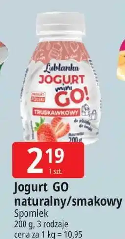 E.Leclerc Jogurt mini go! naturalny Lublanka oferta