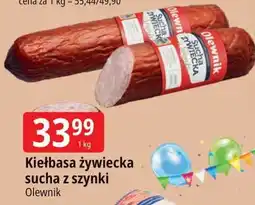 E.Leclerc Kiełbasa żywiecka sucha Olewnik oferta