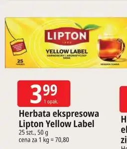 E.Leclerc Herbata Lipton Yellow Label Tea oferta