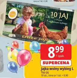 E.Leclerc Jaja z wolnego wybiegu kl. l Top Jaj oferta
