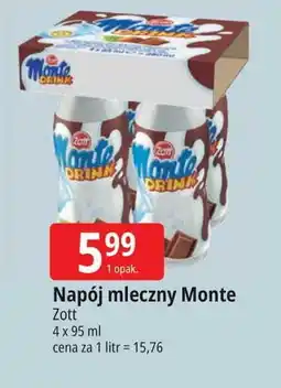 E.Leclerc Napój mleczno-czekoladowy Zott Monte Drink oferta