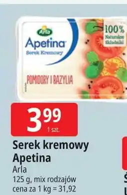 E.Leclerc Serek kremowy pomidory i bazylia Arla Apetina oferta
