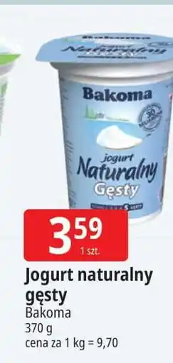 E.Leclerc Jogurt naturalny gęsty Bakoma Naturalny oferta