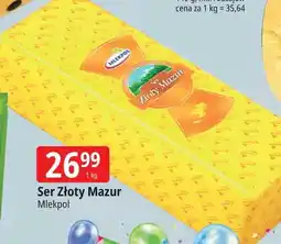 E.Leclerc Ser złoty mazur Mlekpol oferta