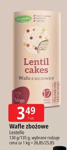 E.Leclerc Wafle z soczewicy Lestello oferta