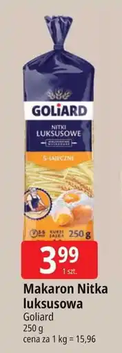 E.Leclerc Makaron nitka swojska Goliard oferta