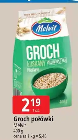 E.Leclerc Groch łuskany połówki Melvit oferta