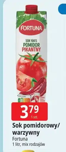 E.Leclerc Sok 100% wielowarzywny Fortuna oferta