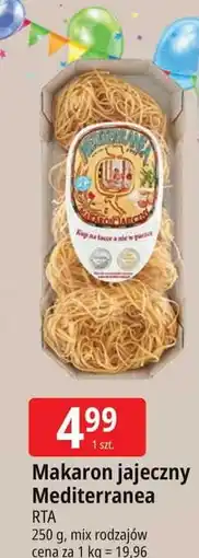 E.Leclerc Makaron gniazdka nitka Mediterranea oferta