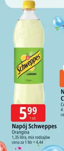 E.Leclerc Napój lemon Schweppes oferta