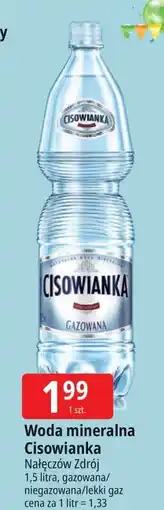 E.Leclerc Woda lekko gazowana Cisowianka oferta
