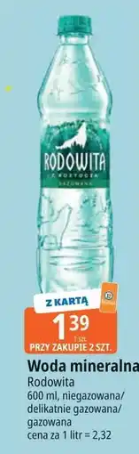 E.Leclerc Woda delikatnie gazowana Rodowita Z Roztocza oferta