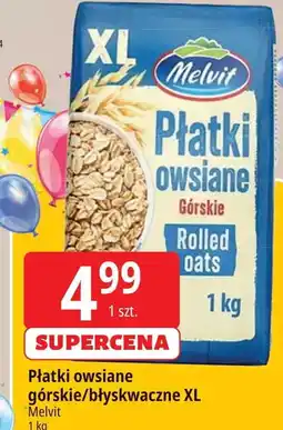 E.Leclerc Płatki owsiane błyskawiczne Melvit oferta