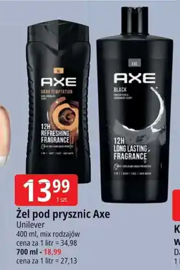 E.Leclerc Żel pod prysznic Axe Black oferta
