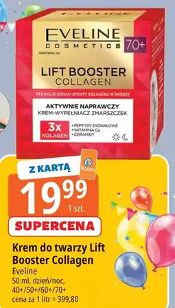 E.Leclerc Krem do twarzy 60+ Eveline Lift Booster Collagen oferta
