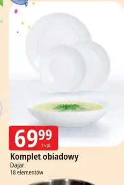 E.Leclerc Komplet obiadowy 18 elementów Dajar oferta