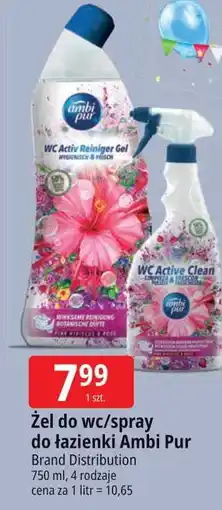 E.Leclerc Spray do łazienki hibiskus Ambi Pur oferta
