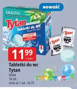E.Leclerc Tabletki do wc eukaliptus Tytan oferta