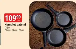 E.Leclerc Komplet patelni tres 20 + 24 28 cm Dajar oferta