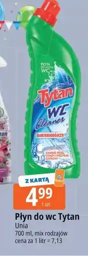 E.Leclerc Żel do wc bakteriobójczy zielony Tytan Wc oferta