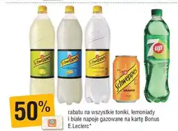 E.Leclerc Napój orange Schweppes oferta