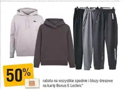 E.Leclerc Spodnie i bluzy dresowe oferta