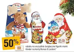E.Leclerc Figurka mikołaj z niespodzianką Kinder Niespodzianka oferta