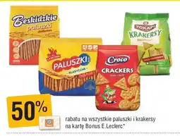 E.Leclerc Krakersy sezamowe Wiodąca Marka Tokapi oferta