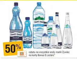 E.Leclerc Woda niegazowana Żywiec Zdrój oferta