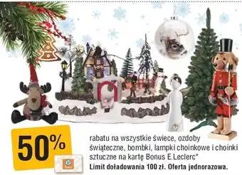 E.Leclerc Dekoracja świąteczna oferta