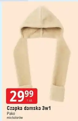 E.Leclerc Czapka damska 3w1 Pako oferta