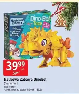 E.Leclerc Dino bot triceratops Clementoni oferta