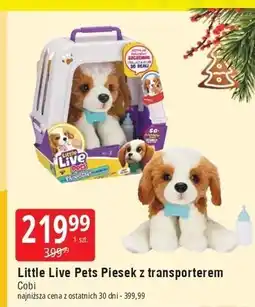 E.Leclerc Little live pets piesek z transporterem Cobi oferta