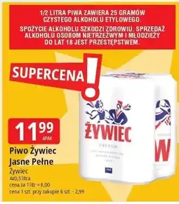 E.Leclerc Piwo Żywiec Jasne Pełne oferta