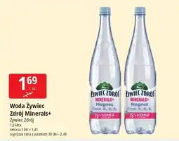 E.Leclerc Woda lekko gazowana Żywiec Zdrój Minerals+ oferta