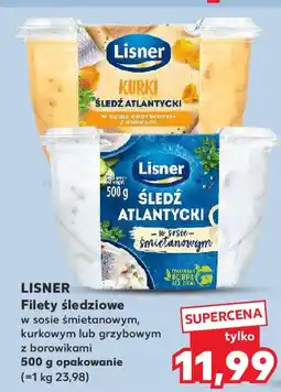 Kaufland LISNER Filety śledziowe oferta